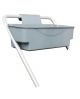 Tool tray for mop trolleys, grey