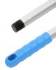 Handle aluminium 143cm blue thread
