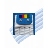 HYGYEN 3T MF scrubmop blue pockets/wings 2 rings frame 40cm (5pcs)