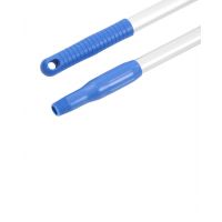 Hygienic aluminium handle with blue grip