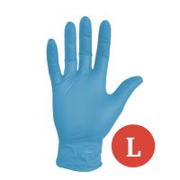 Nitrile Gentle Touch LG  blauw (L) 10x100st