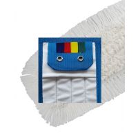 HYGYEN Cotton flat mop, pockets/wings 2 rings, for frame 40cm