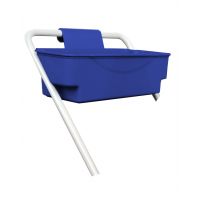 Tool tray for mop trolleys, blue