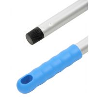Handle aluminium 143cm blue thread