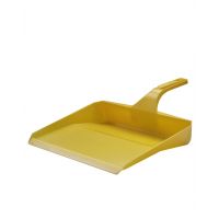 Dust pan extra wide hygienic yellow 10pcs