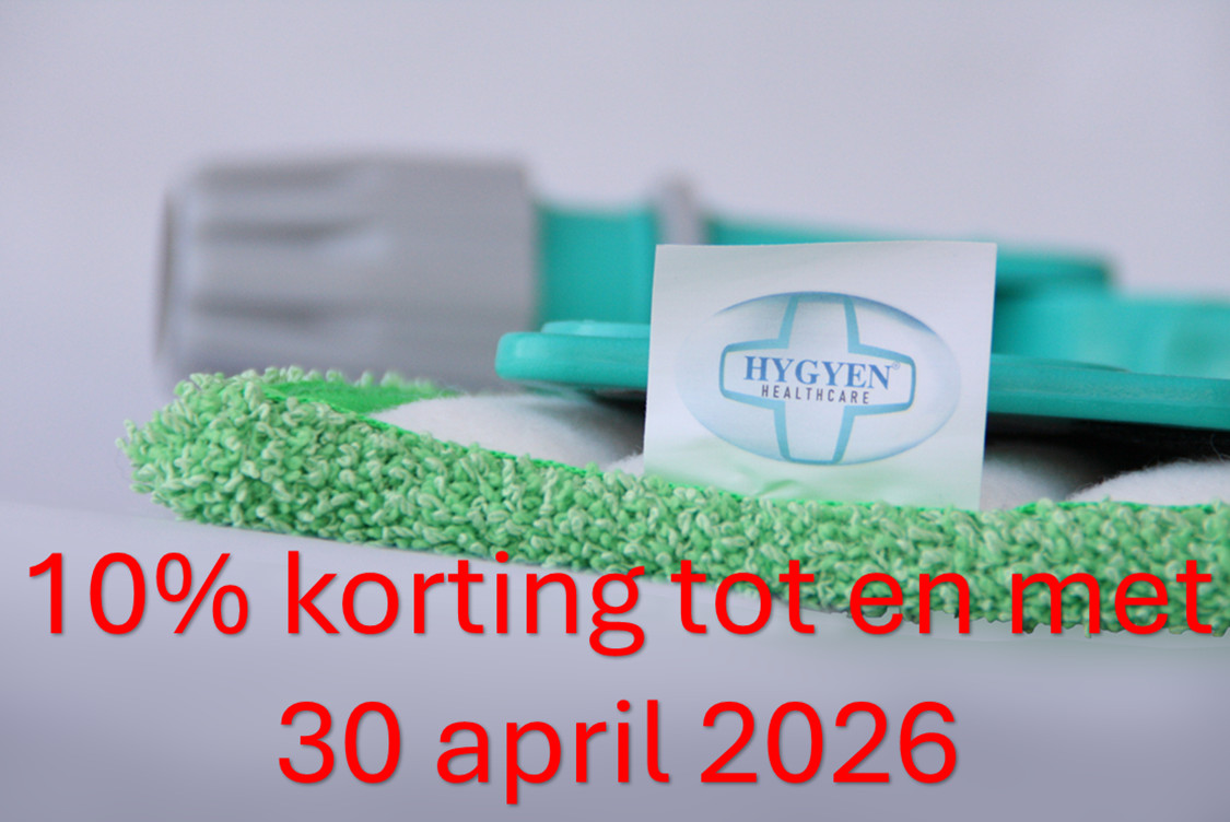 HYGYEN healthcare 10% korting t/m 30 april
