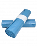 Plastic zakken LDPE 70x110/T70 blauw (10x20st.)