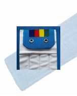 HYGYEN MF mop blue pockets/wings 2 rings for frame 40cm (5pcs)