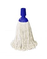 Socket mop cotton 220gr standard fitting, blue