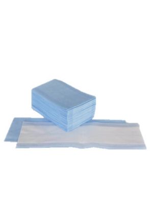 Vlakmop disposable blauw voor velcro-houder 41cm (10x20st)