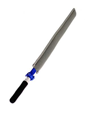Dusting wand with flexible joint and changeable grip 50cm