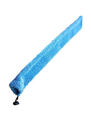 Stofzwaard-hoes 50cm microvezel blauw