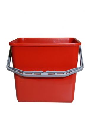 Bucket 6 L red