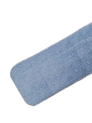Microvezel dust mop 60cm blauw, velcro