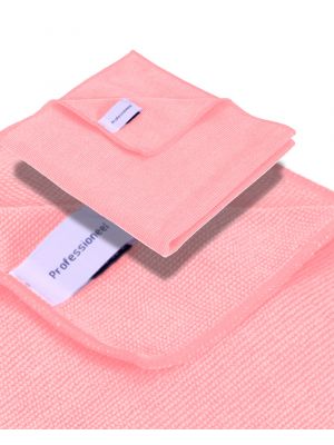 Microfiber cloth 'Professioneel'  320/340 gsm pink (10pcs)