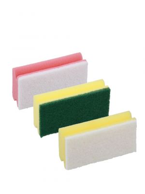 Sponge with grip and scouring pad 320pcs