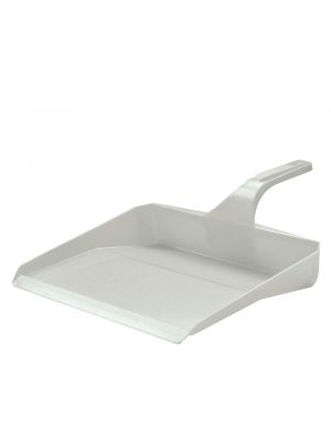 Dustpan extra wide hygienic white 10pcs