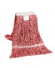 Kentucky mop cotton, 350gr, band/looped, red/white