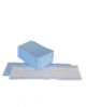 Vlakmop disposable blauw voor velcro-houder 41cm (10x20st)