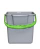 Bucket 6L grey/green