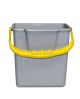 Bucket 6L grey/yellow