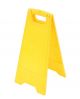 Safety floor sign yellow, no print 